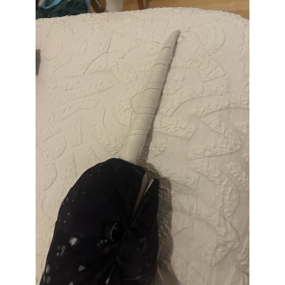 NARWHAL Folkmanis Excellent Quality Cuddly Soft Aquatic Animals Hand Puppet - Picture 10 of 10